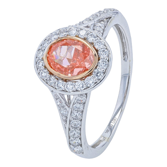 14K WG 1.50 CTW Lab Grown Diamond Ring<p><strong>Lab Grown Diamond</p></strong>