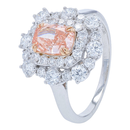 14K WG 2.25 CTW Lab Grown Diamond Ring<p><strong>Lab Grown Diamond</p></strong>