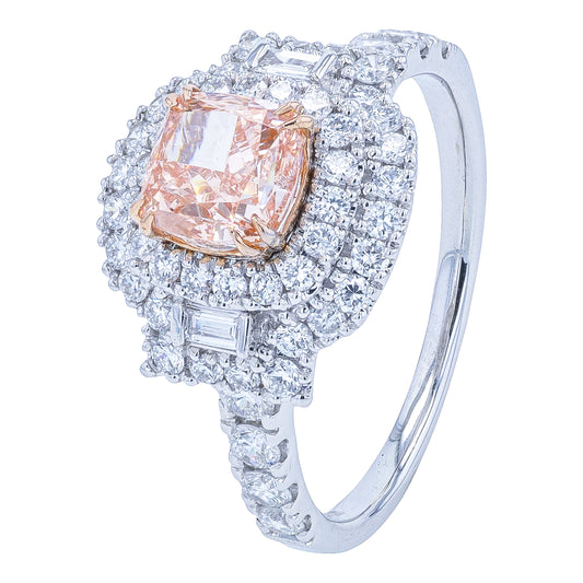 14K WG 2 CTW Lab Grown Diamond Ring<p><strong>Lab Grown Diamond</p></strong>