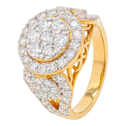 10K YG 2 CTW Diamond Ring<p><strong>Lab Grown Diamond</p></strong>