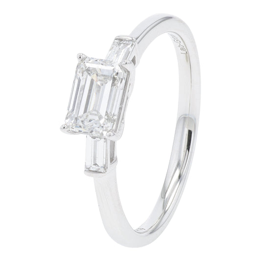 14K WG 1 CTW Lab Grown Diamond Ring<p><strong>Lab Grown Diamond</p></strong>