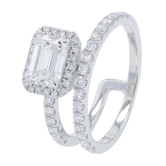 14K WG 1.50 CTW Lab Grown Diamond Bypass Ring<p><strong>Lab Grown Diamond</p></strong><p><strong>IGI Available</p></strong>