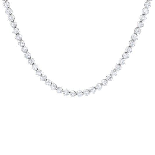 10K WG 10.25 CT Lab Grown Diamond Necklace<p><strong>Lab Grown Diamond</p></strong>