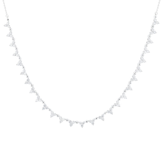 10K WG 1.50 CT Lab Grown Diamond Necklace<p><strong>Lab Grown Diamond</p></strong>