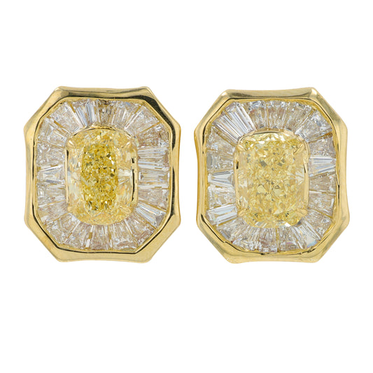 14K YG 3.50 CTW Lab Grown Diamond Studs<p><strong>Lab Grown Diamond</p></strong>