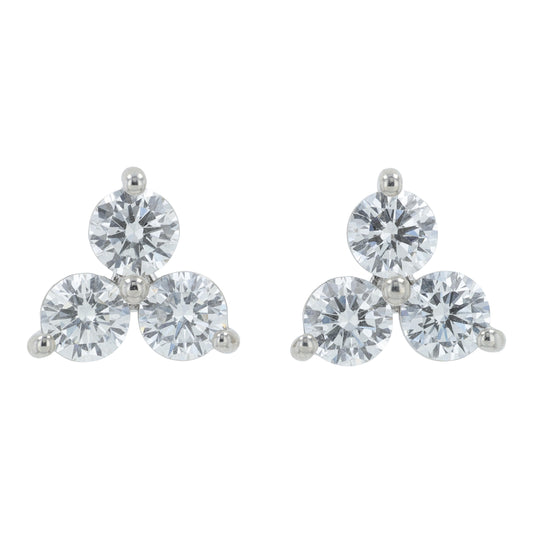 18K 2 CT Lab Grown Diamond Studs<p><strong>More Colors Available</p></strong><p><strong>Lab Grown Diamond</p></strong>