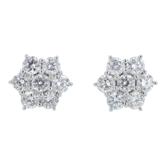 18K 1 CT Lab Grown Diamond Studs<p><strong>More Colors Available</p></strong><p><strong>Lab Grown Diamond</p></strong>