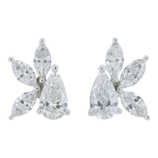 14K 1.25 CTW Lab Grown Diamond Earrings<p><strong>Lab Grown Diamond</p></strong><p><strong>More Colors Available</p></strong>