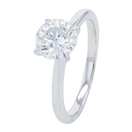 14K WG 1.50 CTW Lab Grown Diamond Engagement Ring<p><strong>Lab Grown Diamond</p></strong>