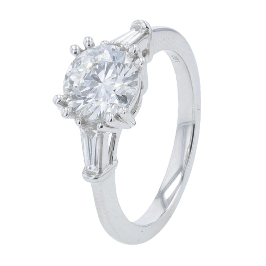 14K WG 1.75 CTW Lab Grown Diamond Engagement Ring<p><strong>Lab Grown Diamond</p></strong>