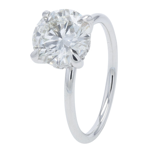 14K WG 2.50 CTW Lab Grown Diamond Engagement Ring<p><strong>Lab Grown Diamond</p></strong>