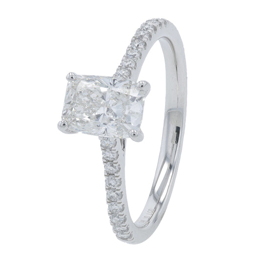 14K WG 1.25 CTW Lab Grown Diamond Engagement Ring<p><strong>Lab Grown Diamond</p></strong><p><strong>IGI Available</p></strong>