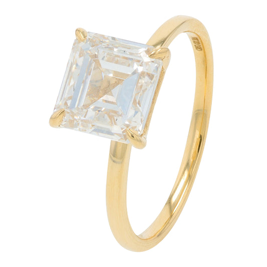 14K YG 2.75 CT Lab Grown Diamond Engagement Ring<p><strong>Lab Grown Diamond</p></strong><p><strong>IGI Available</p></strong>