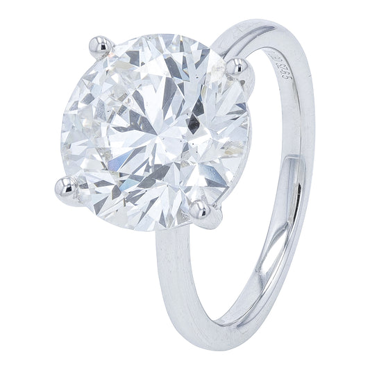 18K WG 6 CTW Lab Grown Diamond Engagement Ring<p><strong>Lab Grown Diamond</p></strong><p><strong>IGI Available</p></strong>