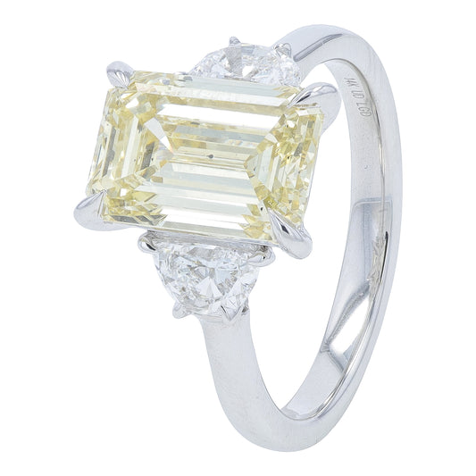 14K WG 4.30 CTW Lab Grown Diamond Engagement Ring<p><strong>Lab Grown Diamond</p></strong><p><strong>IGI Available</p></strong>