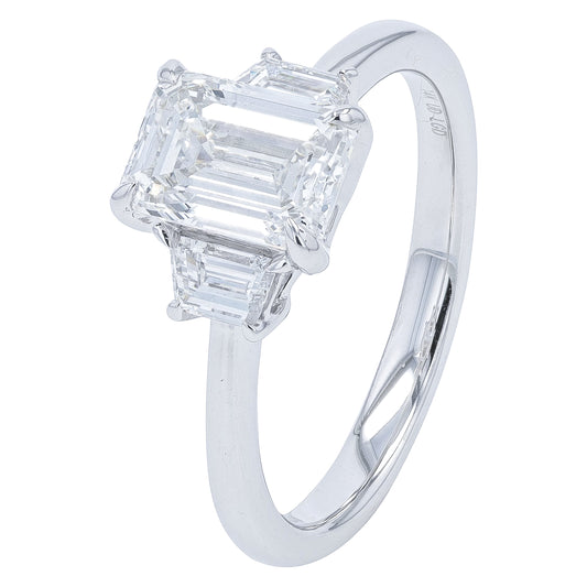 14K WG 1.82 CTW Lab Grown Diamond Engagement Ring<p><strong>Lab Grown Diamond</p></strong>