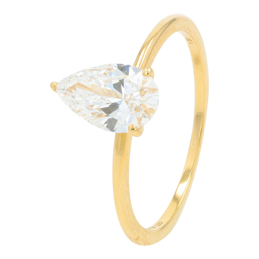 18K 1 CTW Lab Grown Diamond Engagement Marquise Ring<p><strong>Lab Grown Diamond</p></strong><p><strong>More Colors Available</p></strong>
