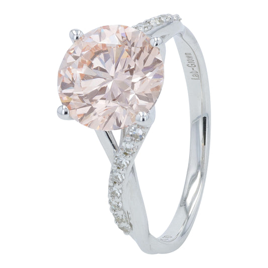 14K WG 2.65 CTW Lab Grown Diamond Engagement Ring<p><strong>Lab Grown Diamond</p></strong>