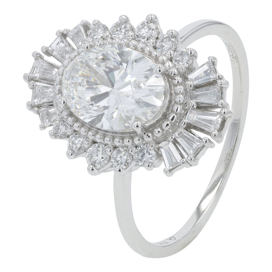 10K 2 CT Lab Grown Diamond Engagement Ring<p><strong>More Colors Available</p></strong><p><strong>Lab Grown Diamond</p></strong>