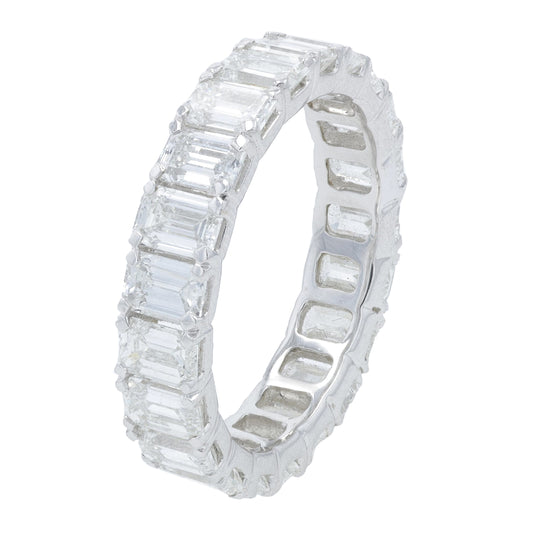 14K WG 4 CTW Lab Grown Diamond Eternity Band<p><strong>Lab Grown Diamond</p></strong>