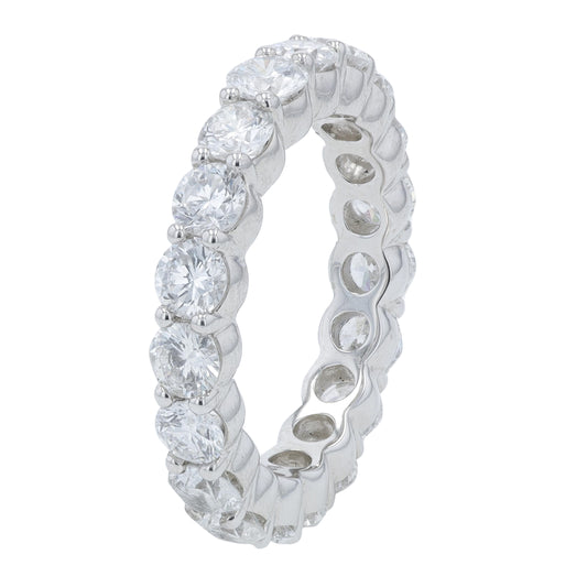 14K WG 3 CTW Lab Grown Diamond Eternity Band<p><strong>Lab Grown Diamond</p></strong>