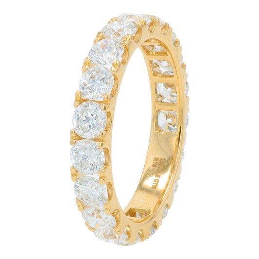 18K YG 3 CTW Lab Grown Diamond Eternity Band<p><strong>Lab Grown Diamond</p></strong><p><strong>More Sizes Available</p></strong>