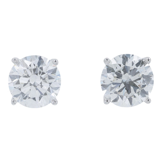 14K WG 3 CT Lab Grown Diamond Studs<p><strong>Lab Grown Diamond</p></strong>
