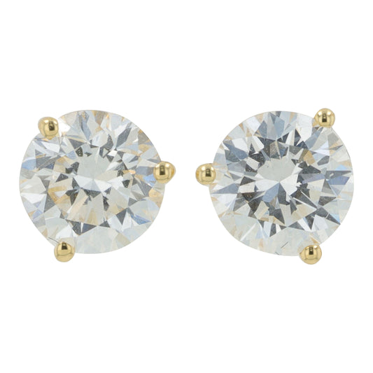 14K YG 1 CTW Lab Grown Diamond Martini Set Studs<p><strong>Lab Grown Diamond</p></strong><p><strong>IGI Available</p></strong>