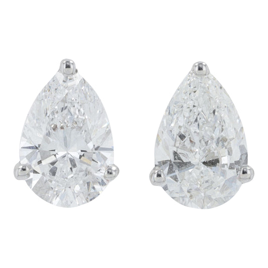 18K WG 1 CTW Lab Grown Diamond Studs<p><strong>Lab Grown Diamond</p></strong>