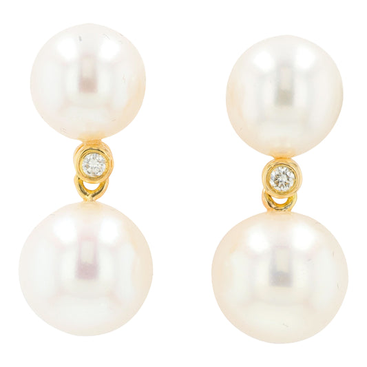 SS EFFY Freshwater Pearl Earrings