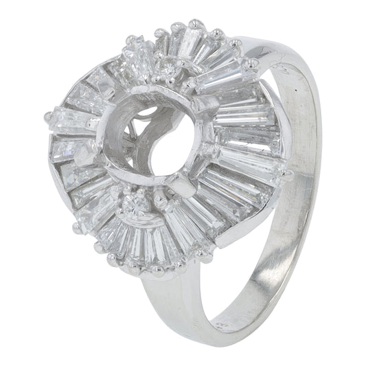 PT900 .98 CTW Diamond Semi-Mount
