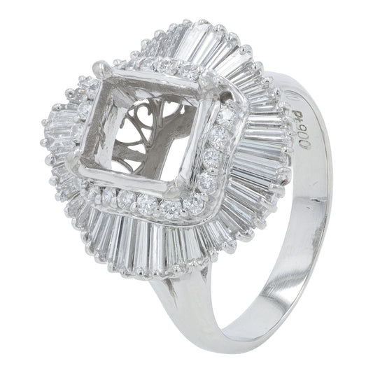 PT900 1.35 CTW Diamond Semi-Mount