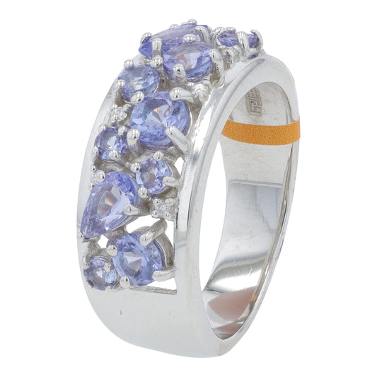 SS EFFY 1.29 CTW Tanzanite Band